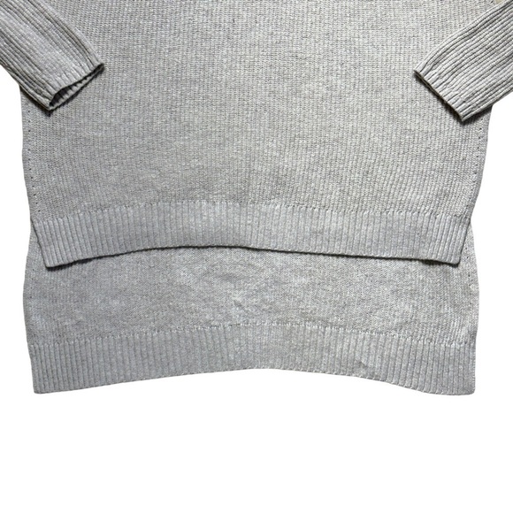 Moth Anthropologie Cream Long Sleeve Knit Hi-Low Tunic Pullover US XS - Picture 6 of 9